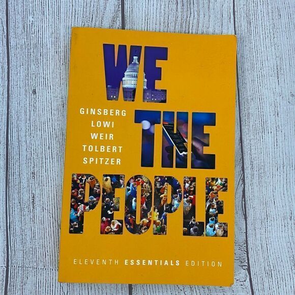 We the people an intro to American politics book - Picture 1 of 10